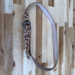 Urban outfitters leopard print belt